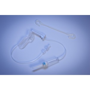 Secondary Coil IV Infusion Set with Hook